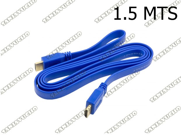 &+ CABLE HDMI 1,50 MTS PLANO